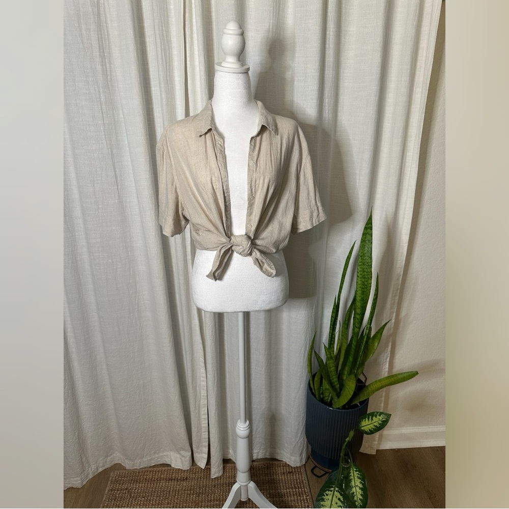 Oversized Abercrombie & Fitch Women’s Button Down